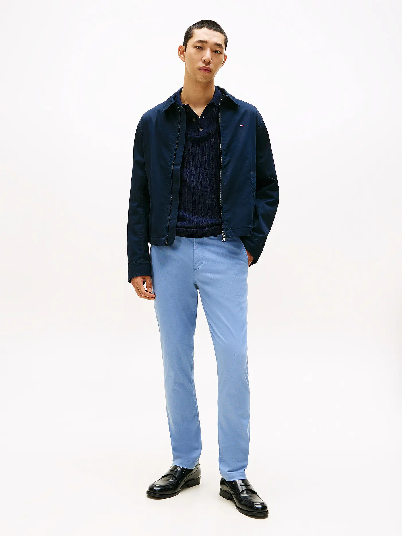 TOMMY HILFIGER | Chino | hellblau